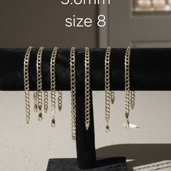 Solid 10K gold Cuban link