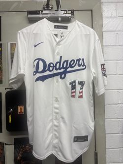 Shohei Ohtani Los Angeles Dodgers Nike USA 250 4th of July Home Stadium Jersey