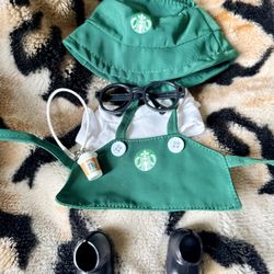 Starbucks Labubu Outfit 6 PCS Set