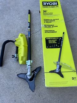 RYOBI Expand-It Brush-Cutter Trimmer Attachment.