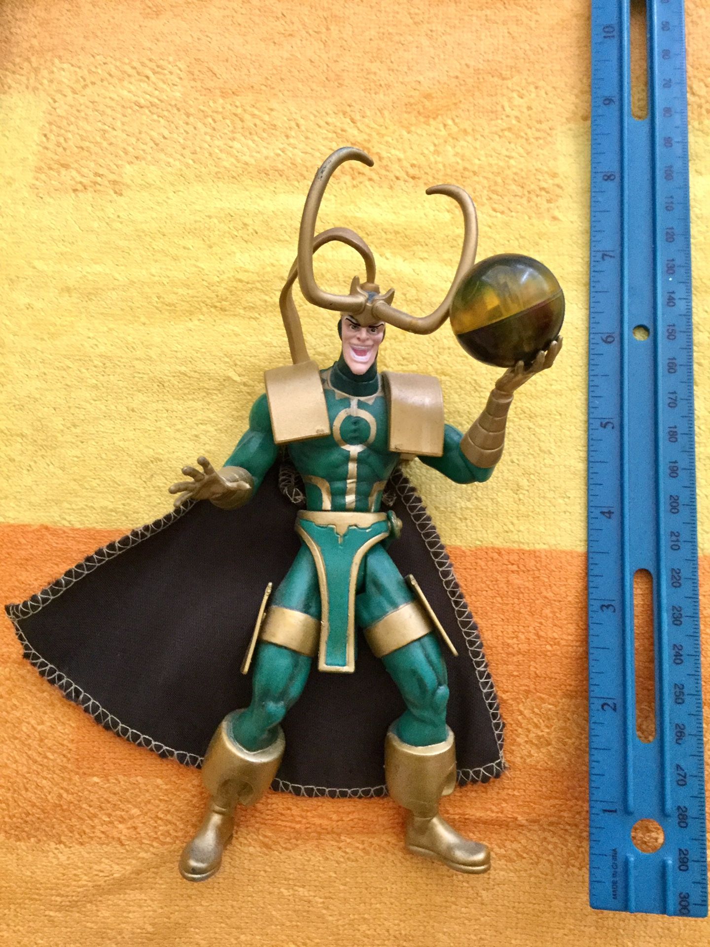 Marvel Comics character / Loki posable figurine collectors item & toys