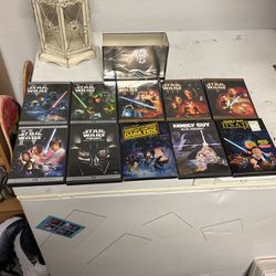 Star Wars DVD Lot All For $15