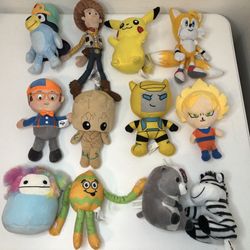 Plushies $5 Each