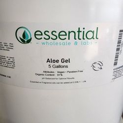 Aloe Vera Gel Organic - 5 Gallons