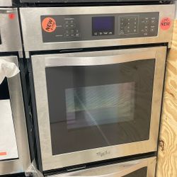 Whirlpool Double Oven Stainless Steel 