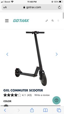 Gotrax electric scooter