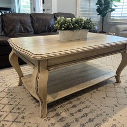 Large Solid Coffee Table