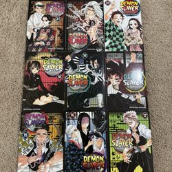 Demon Slayer Manga Volumes 15-23