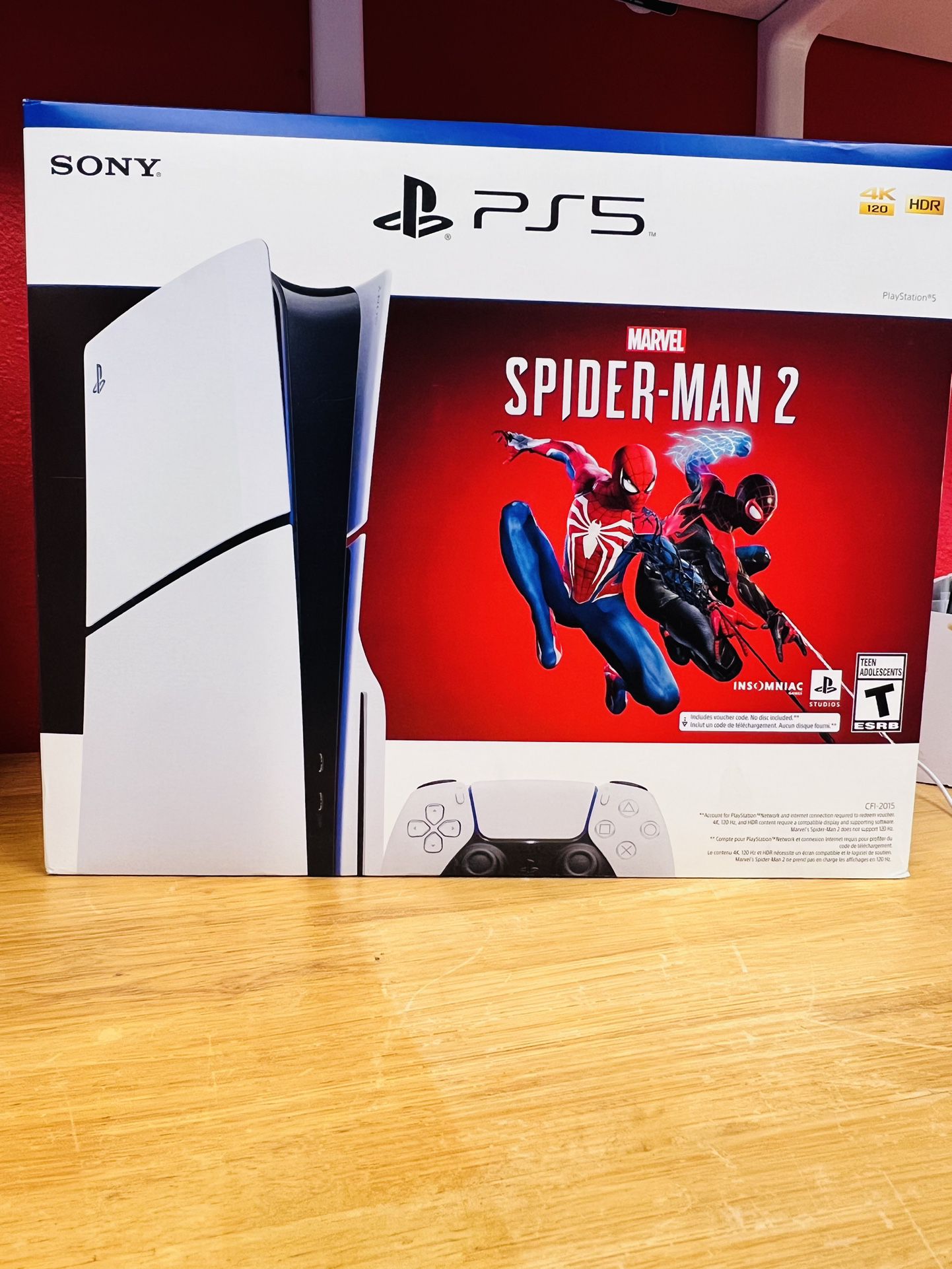 PS5 With Spider-Man 2 Game