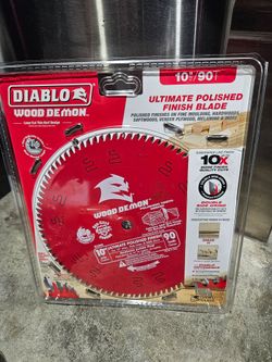 Diablo Wood Demon Saw Blades New 10"/90