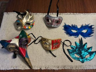 Venetian Masquerade Masks
