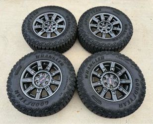 18” GMC Sierra AT4X Yukon Denali Rims Wheels Tires