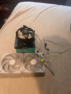 AMD CPU cooler and extra fans