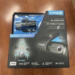T402 Dual View 4K Dashcam with Enhanced AI features