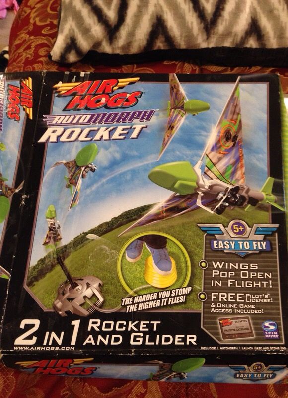 Air Hogs Automorph Rocket!!