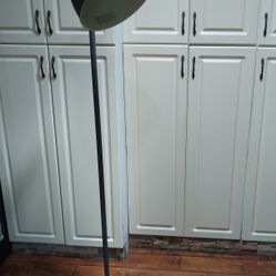 Industrial Style, Taupe, Metal, Floor Lamp. Top Swivels  AVAILABLE  I Will Remove Post Once It Sells So Please Don't Ask.  Respond With A Meet-up Time