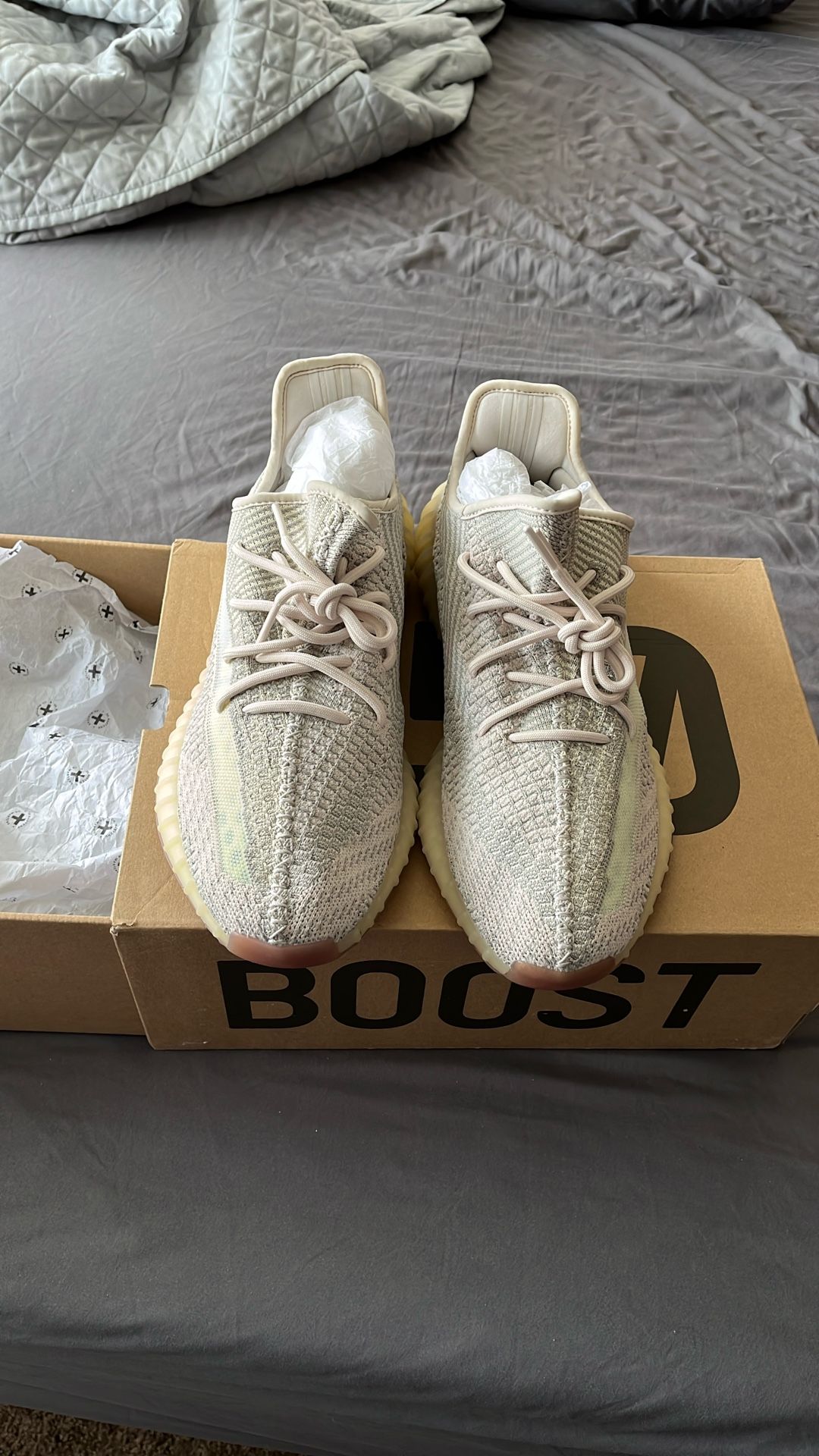 YEEZY BOOST 350 V2 "Citrin" Size 12