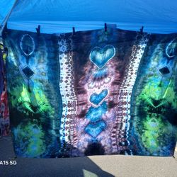 Tie Dye Tapestry