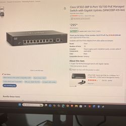 Cisco SF302-08P Switch