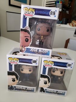 Funko Pop Riverdale Collection [3]- Jughead Jones #591 #589, Josie McCoy #616