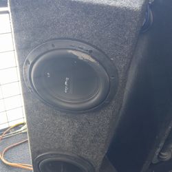 36995-13 PHONEX SUBWOOFERS IN BOX 2X9
