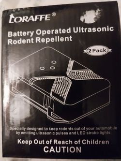 Ultrasonic rodent repellent