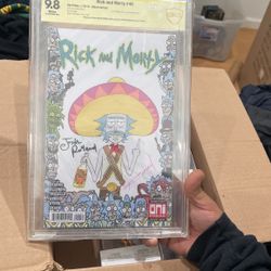 Rick n Morty  autographed