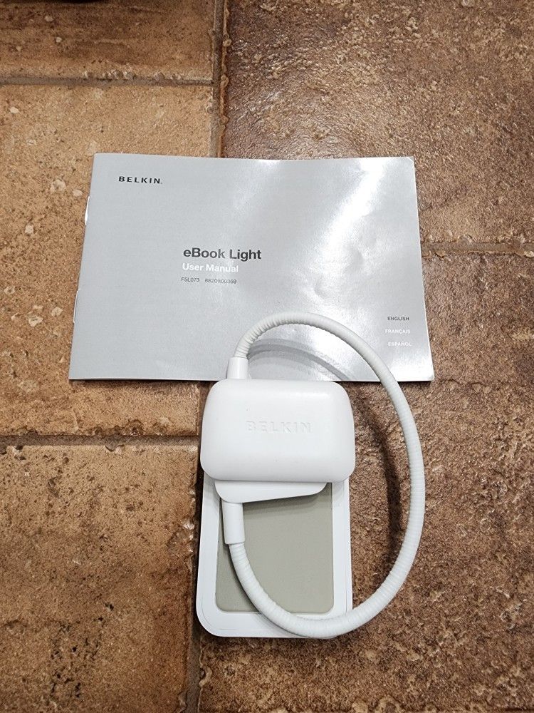 Belkin F5L073 Clip-on Reading Light for Kindle