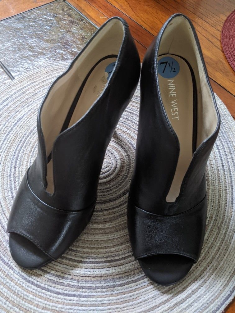 Nine West Peep Toe Boots