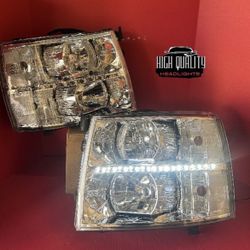 Chevy Silverado 2007. 2013 Headlights.