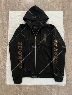 Brand New Chrome Hearts Zip Hoodie