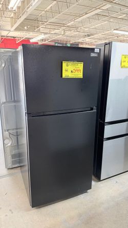 Midea Black Top-Freezer Refrigerator
