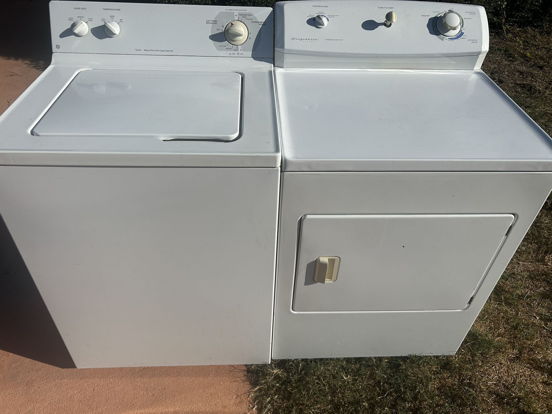 Washer And Dryer Set