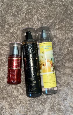 Girls Bath And Body Works Mist Bundle