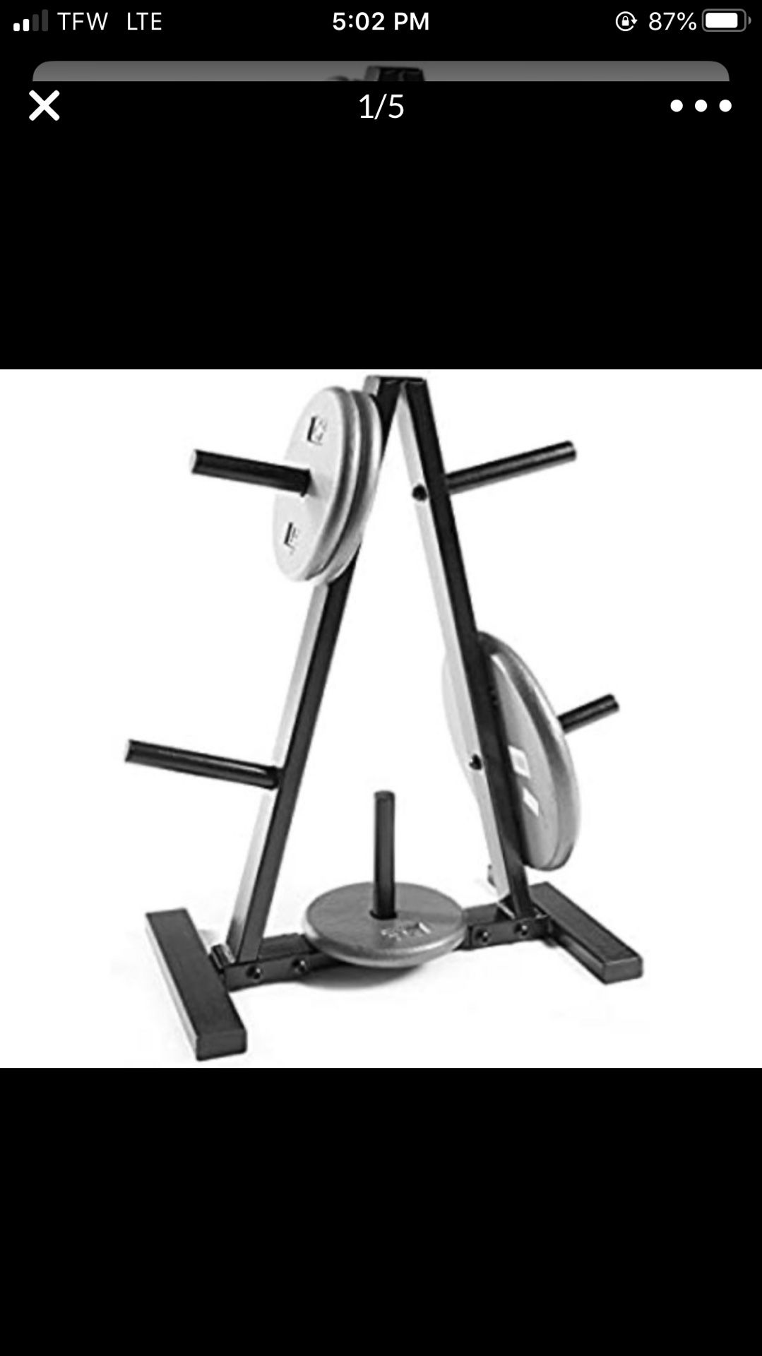 New Sealed Box Weider Storage Rack For Olympic Standard Weights