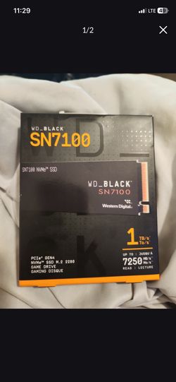 **GAME DRIVE**1TB Western Digital WD_BLACK SN7100 NVMe Internal SSD