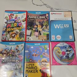Wii U Game Lot