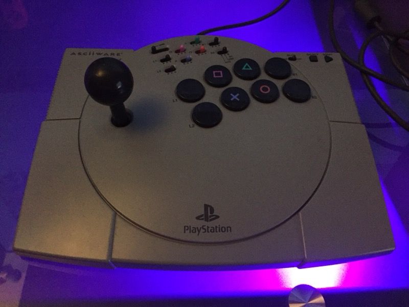 Playstation PS1 & PS2 Arcade Fight Stick Asciiware