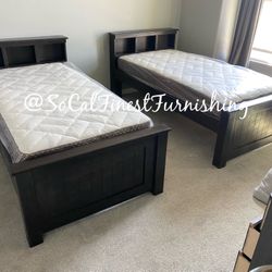2 Twin Bed With Mattress