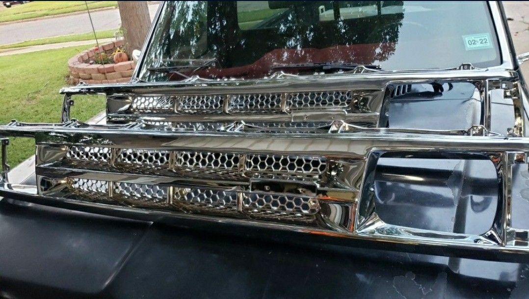 86 to 93 Mazda B2000 B2200 chrome grill