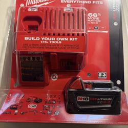Brand New Milwaukee Battery And Charger 
