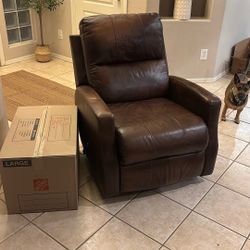 Brown Recliner 