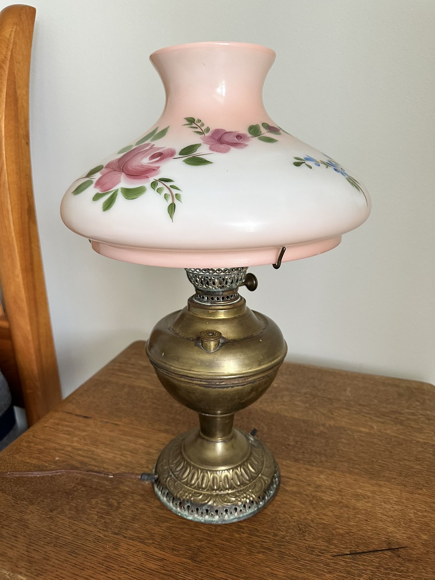 Antique Victorian lamp