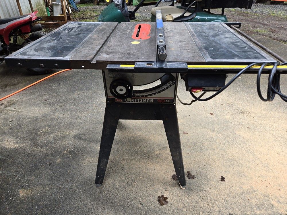 Table Saw Craftsman