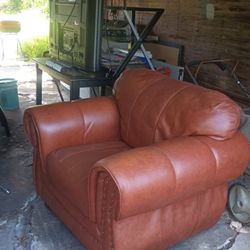 Leather Sofa Chair