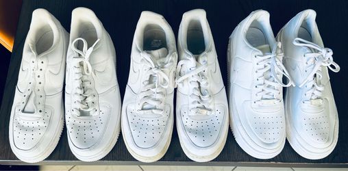 White Nike Air Forces