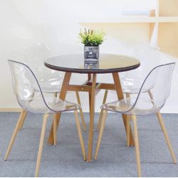 Acrylic Ghost Chairs Clear Dining Chairs