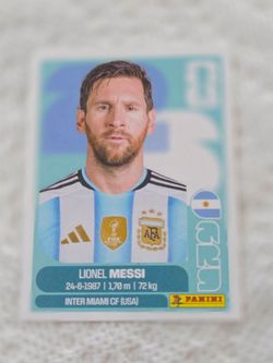 Lionel Messi  ARG 17 PANINI