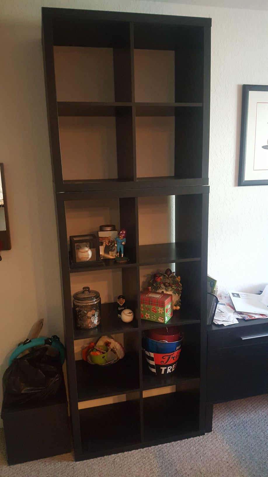Bookshelves from Ikea