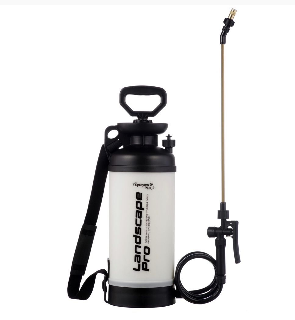 NEW! prayers Plus Landscape Pro Compression Sprayer- Viton Seals & O-Ring, Brass Nozzle, 2 Gallon